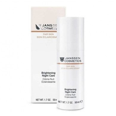 JANSSEN COSMETICS CRÈME NUIT ÉCLAIRCISSANTE 50ML JANSSEN COSMETICS CRÈME NUIT ÉCLAIRCISSANTE 50ML