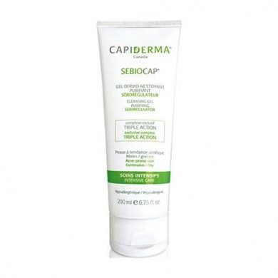 CAPIDERMA SEBIOCAP GEL DERMO-NETTOYANT POUR PEAUX À TENDANCE ACNÉIQUE 200ML CAPIDERMA SEBIOCAP GEL DERMO-NETTOYANT POUR PEAUX À TENDANCE ACNÉIQUE 200ML
