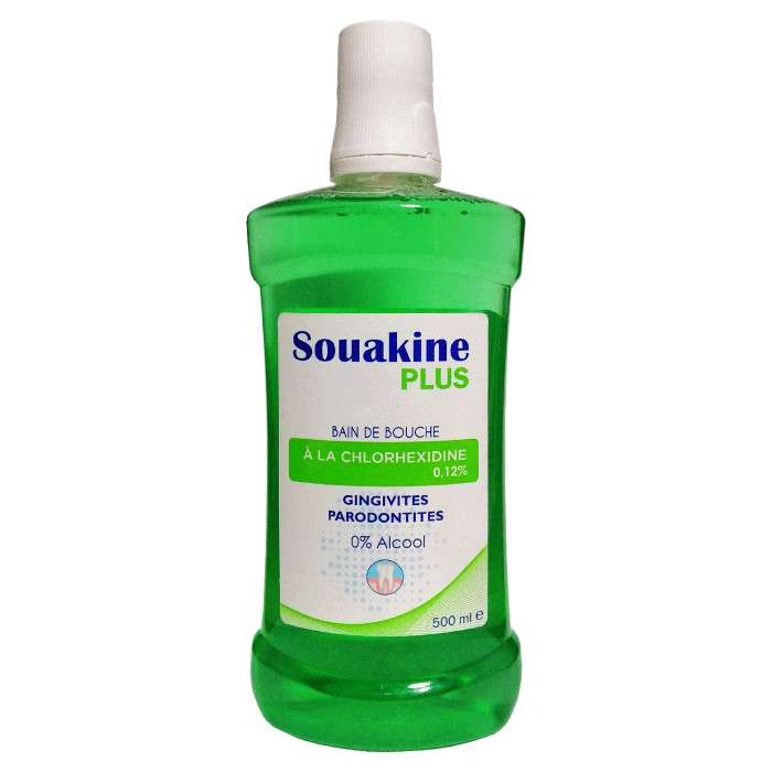 DERMO-SOIN SOUAKINE PLUS BAIN DE BOUCHE 500ML DERMO-SOIN SOUAKINE PLUS BAIN DE BOUCHE 500ML