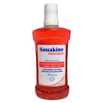 DERMO-SOIN SOUAKINE FRAICHEUR BAIN DE BOUCHE 500ML DERMO-SOIN SOUAKINE FRAICHEUR BAIN DE BOUCHE 500ML