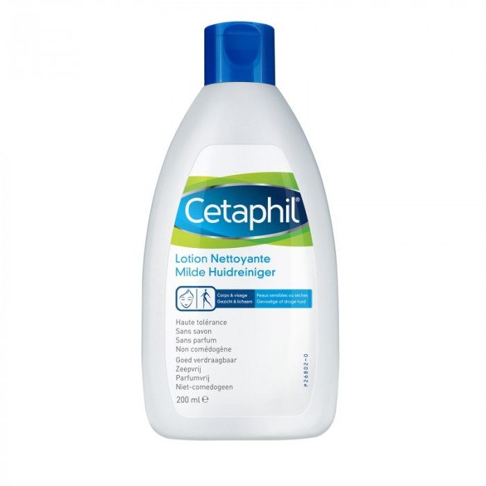 CETAPHIL LOTION NETTOYANTE VISAGE ET CORPS PEAUX SENSIBLES 200ML CETAPHIL LOTION NETTOYANTE VISAGE ET CORPS PEAUX SENSIBLES 200ML