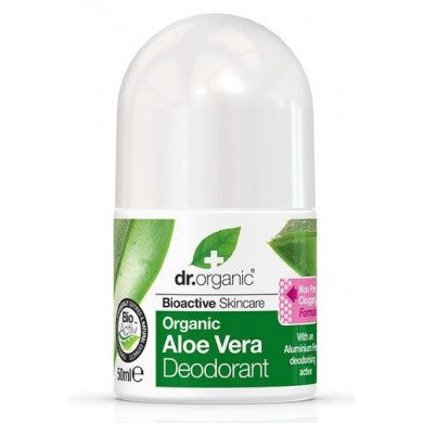 DR. ORGANIC DÉODORANT À L'ALOE VERA BIO 50 ML DR. ORGANIC DÉODORANT À L'ALOE VERA BIO 50 ML