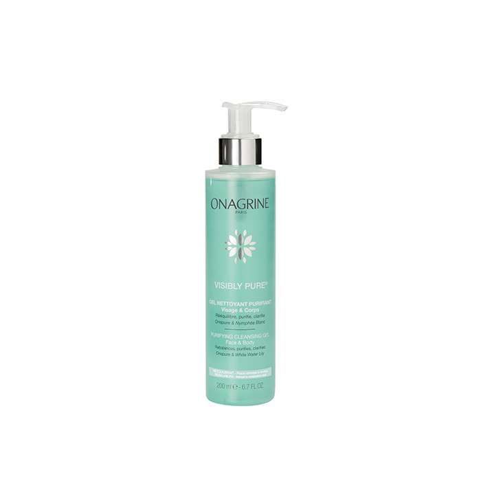 ONAGRINE VISIBLY PURE Gel Nettoyant Purifiant 200 ML ONAGRINE VISIBLY PURE Gel Nettoyant Purifiant 200 ML