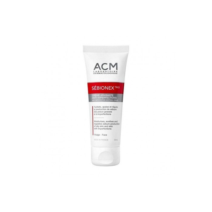 ACM Sebionex Trio Créme Apaisante Anti-imperfection 40 ml ACM Sebionex Trio Créme Apaisante Anti-imperfection 40 ml